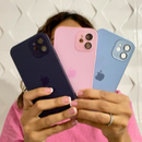 Case iPhone Vidro Temperado Fosco Híbrido Vitra Pro