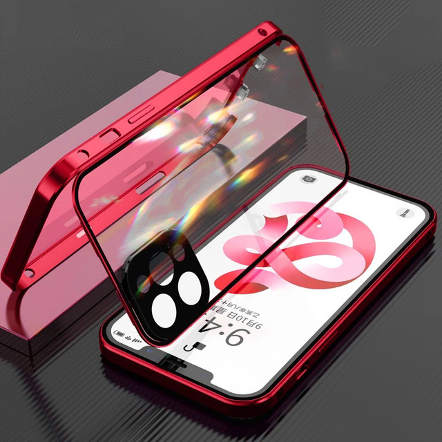 Case iPhone Magnética Blindada - Dupla Proteção 360º