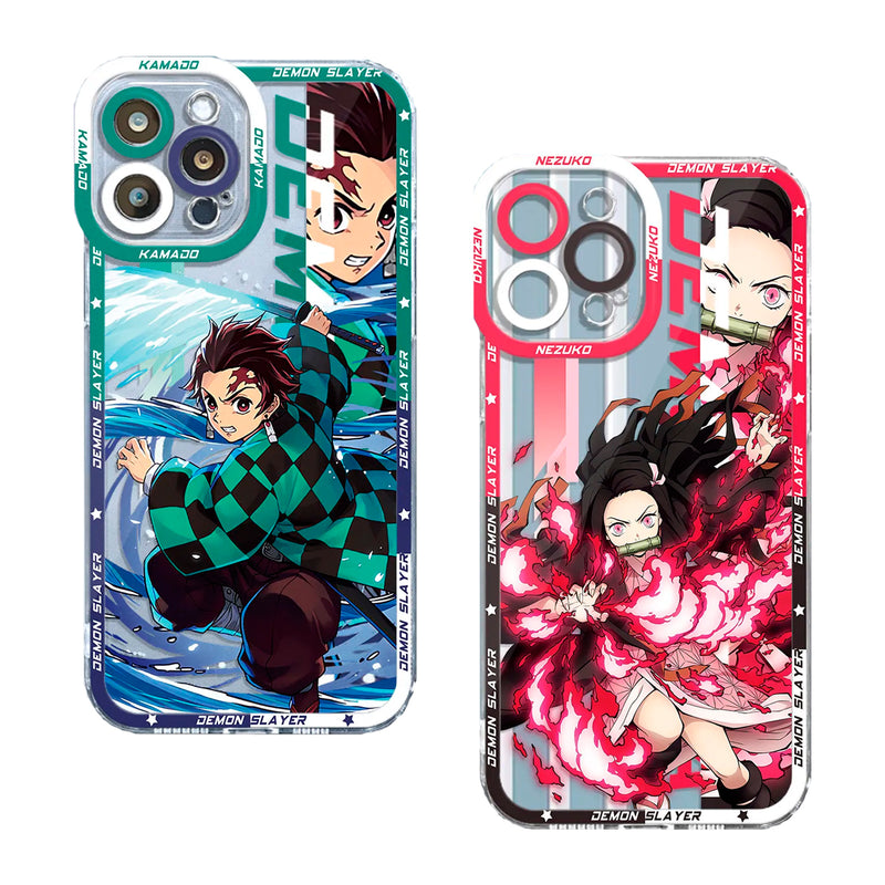 Case iPhone Demon Slayer Personagens