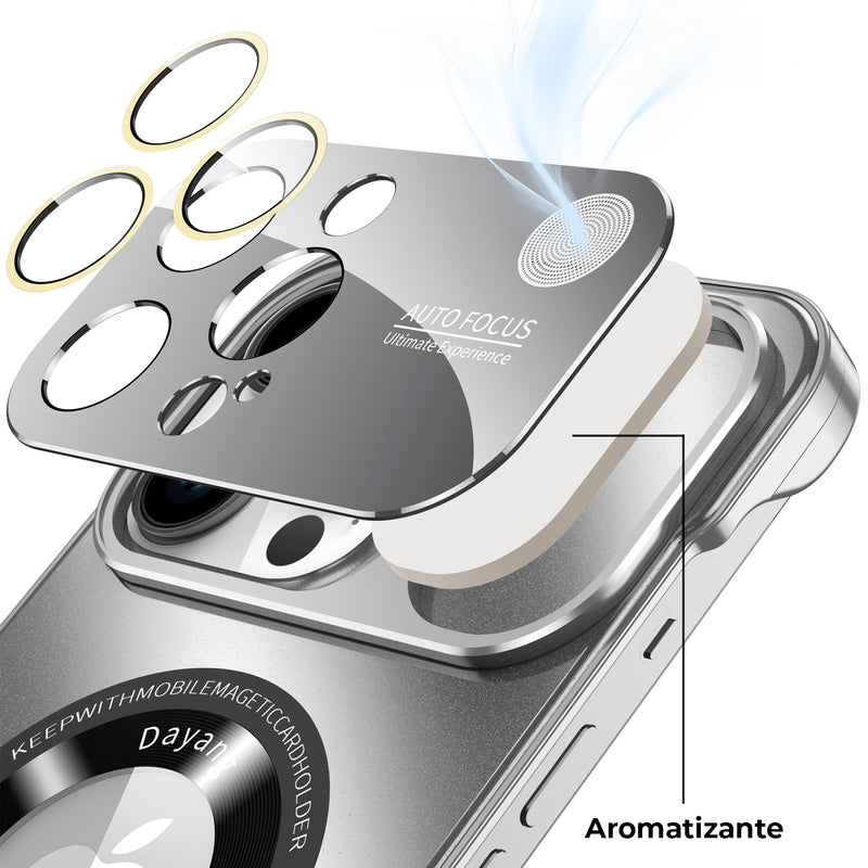 Case iPhone MagSafe com Protect Leans e Aromatizante