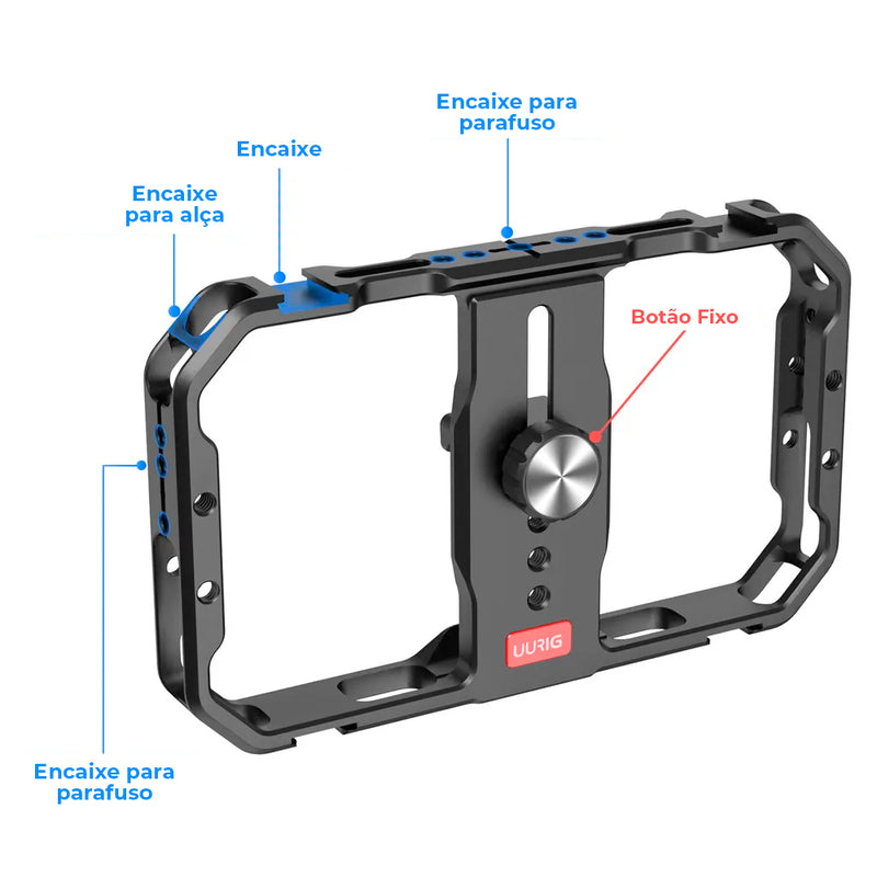 Kit de Filmagem Completo UURIG para Audiovisual