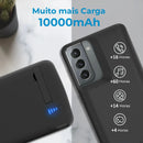 Capa Carregadora Samsung Galaxy com Bateria 10000mAh