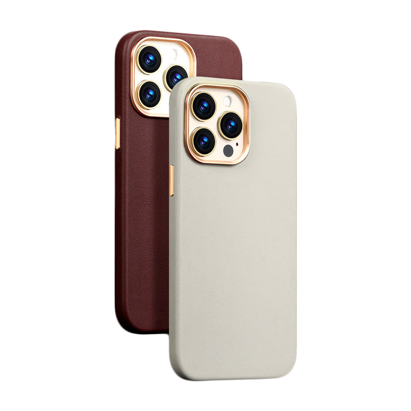 Case iPhone de Couro Genuino com MagSafe