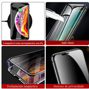 Case iPhone Magnética 360° com Tela Privacidade Anti-Curiosos