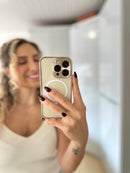 Case iPhone Metal Protect MagSafe em Liga de Alumínio