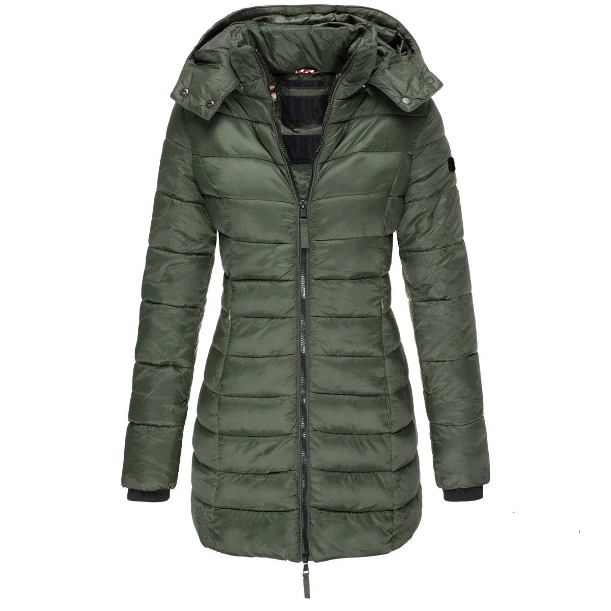 Casaco Feminino de Inverno com Capuz e Zíper - Acolhedor, Elegante e Leve - (Promoção de Inverno 2026)