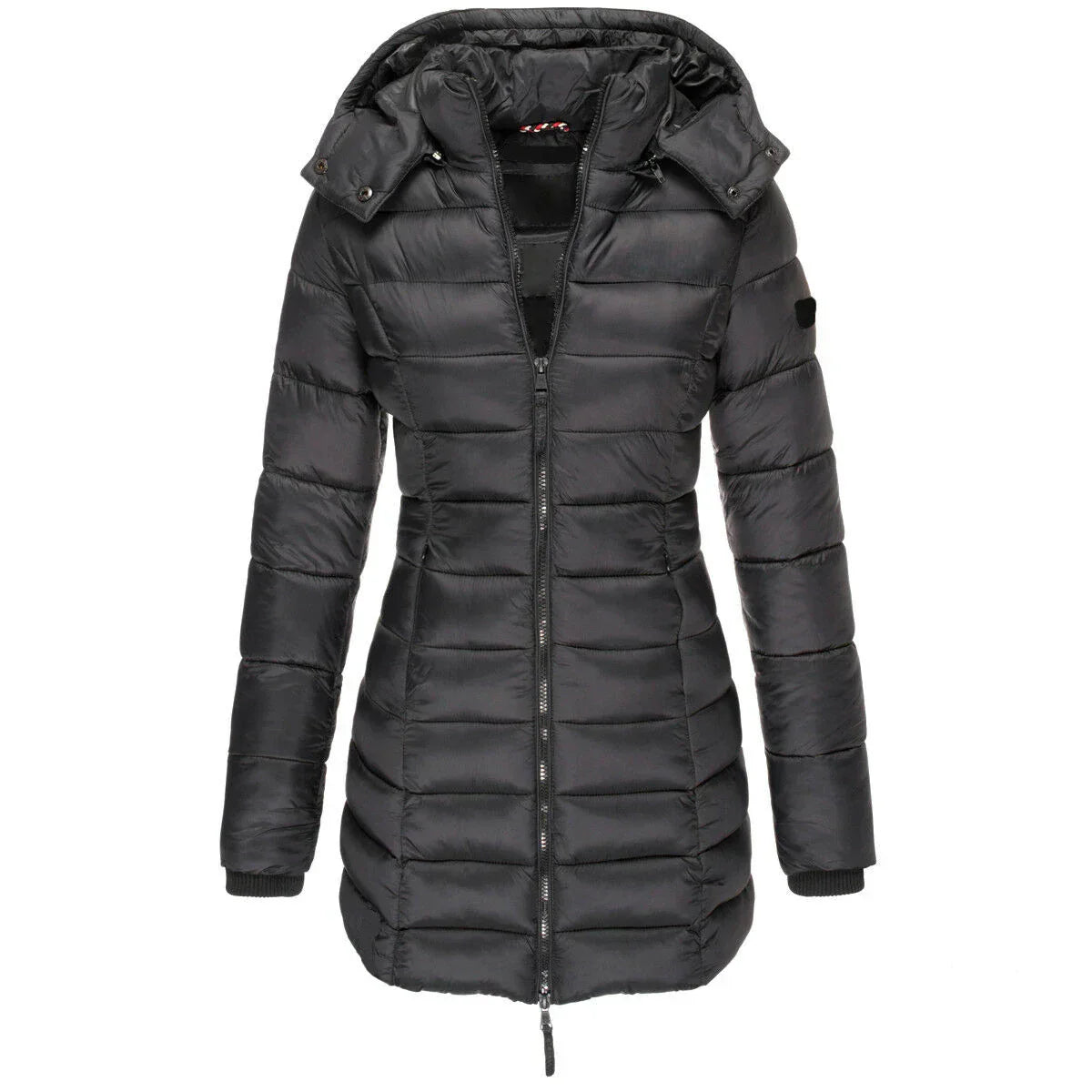 Casaco Feminino de Inverno com Capuz e Zíper - Acolhedor, Elegante e Leve - (Promoção de Inverno 2026)