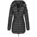 Casaco Feminino de Inverno com Capuz e Zíper - Acolhedor, Elegante e Leve - (Promoção de Inverno 2026)