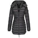 Casaco Feminino de Inverno com Capuz e Zíper - Acolhedor, Elegante e Leve - (Promoção de Inverno 2026)