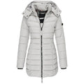 Casaco Feminino de Inverno com Capuz e Zíper - Acolhedor, Elegante e Leve - (Promoção de Inverno 2026)
