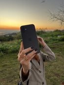 Case iPhone Vidro Temperado Fosco Híbrido Vitra Pro