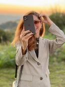 Case iPhone Vidro Temperado Fosco Híbrido Vitra Pro