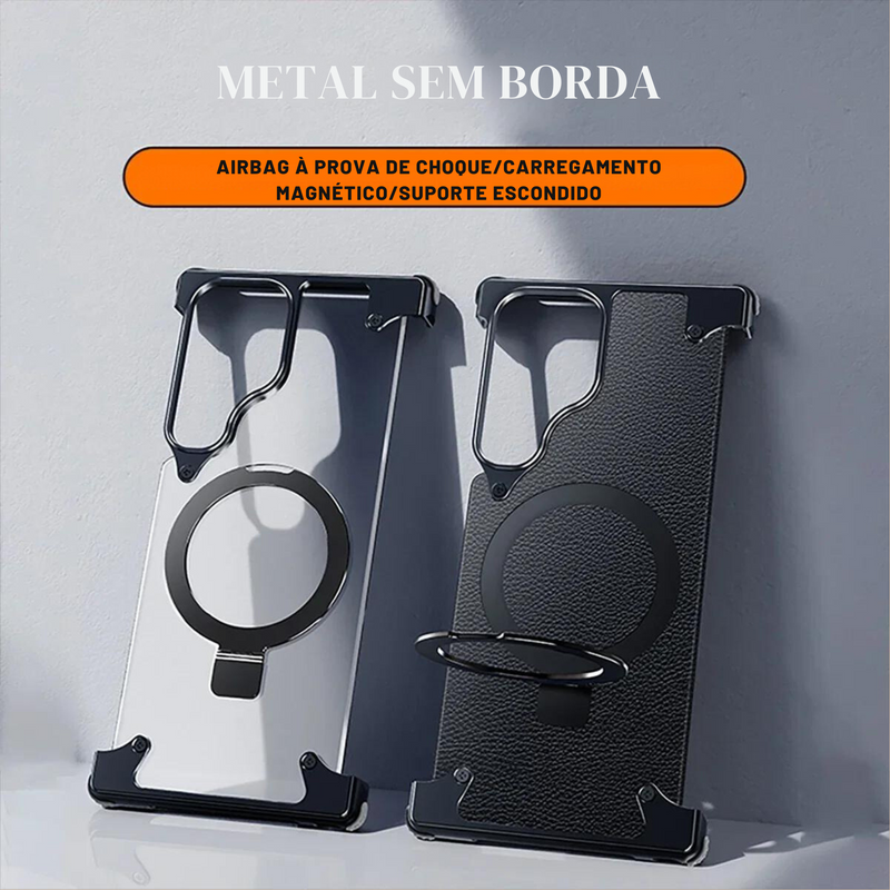 Case Samsung Ultra Slim MagSafe com Suporte de Metal