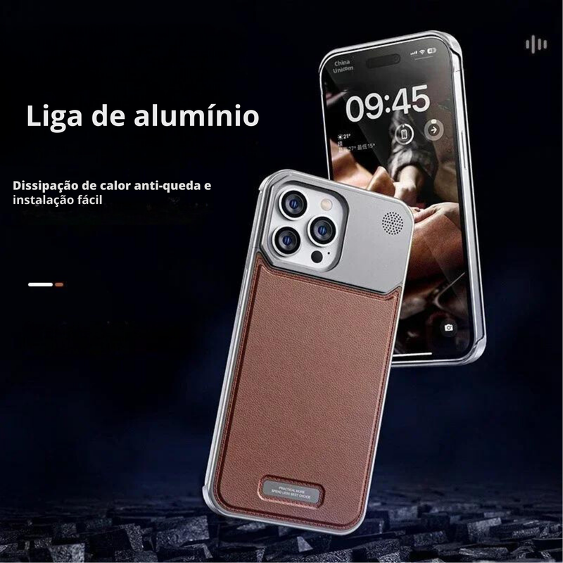 Case iPhone Anti Impacto com Difusor de Aroma