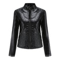 Jaqueta Feminina Estilo Biker com Zíper Luxy - (Promoção de Inverno 2026)