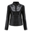 Jaqueta Feminina Estilo Biker com Zíper Luxy - (Promoção de Inverno 2026)