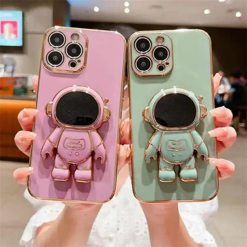 Case Samsung com Suporte Astronauta 3D