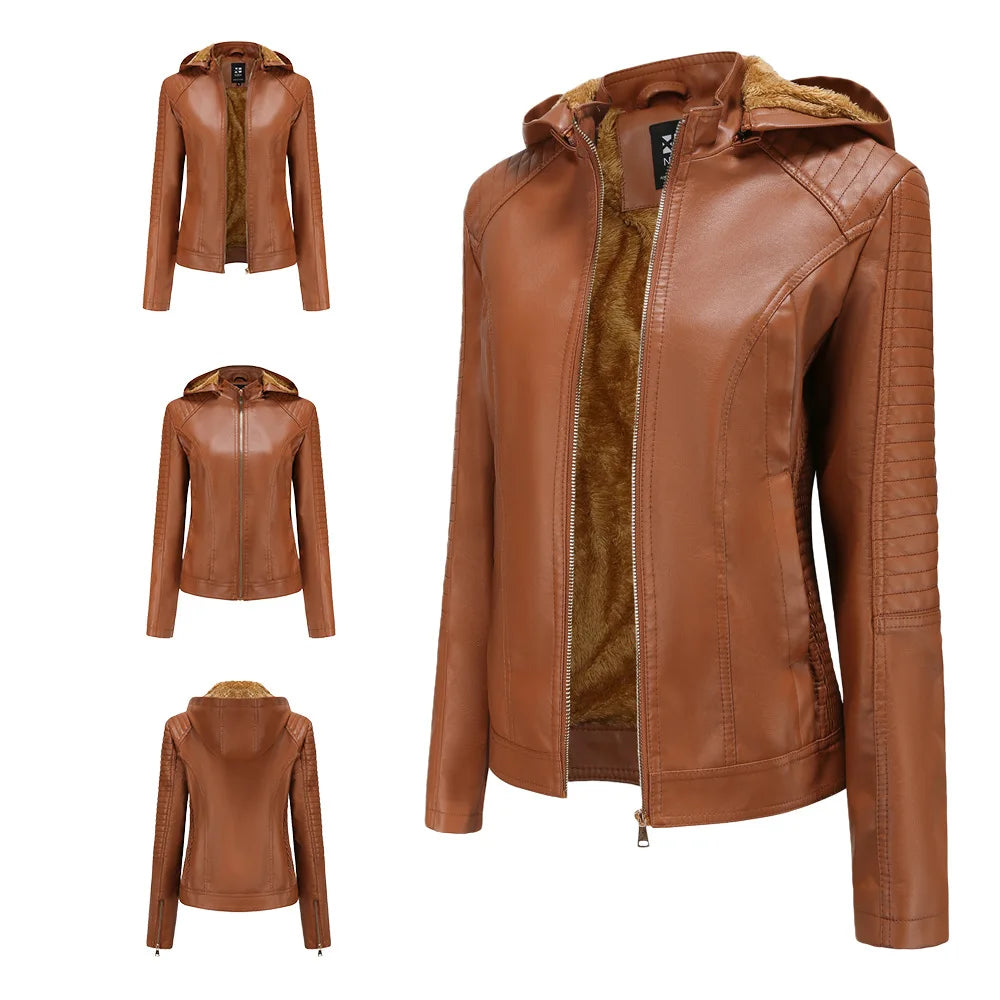 Jaqueta Feminina Oversized com Capuz de Inverno - (Promoção de Inverno 2026)