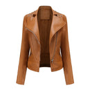 Jaqueta Feminina Fashion Style Estilo Biker com Zíper - (Promoção de Inverno 2026)