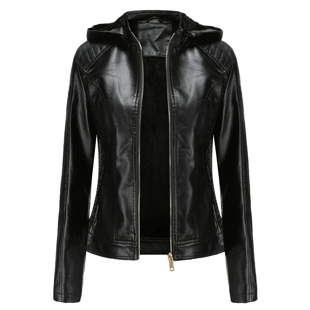 Jaqueta Feminina Oversized com Capuz de Inverno - (Promoção de Inverno 2026)
