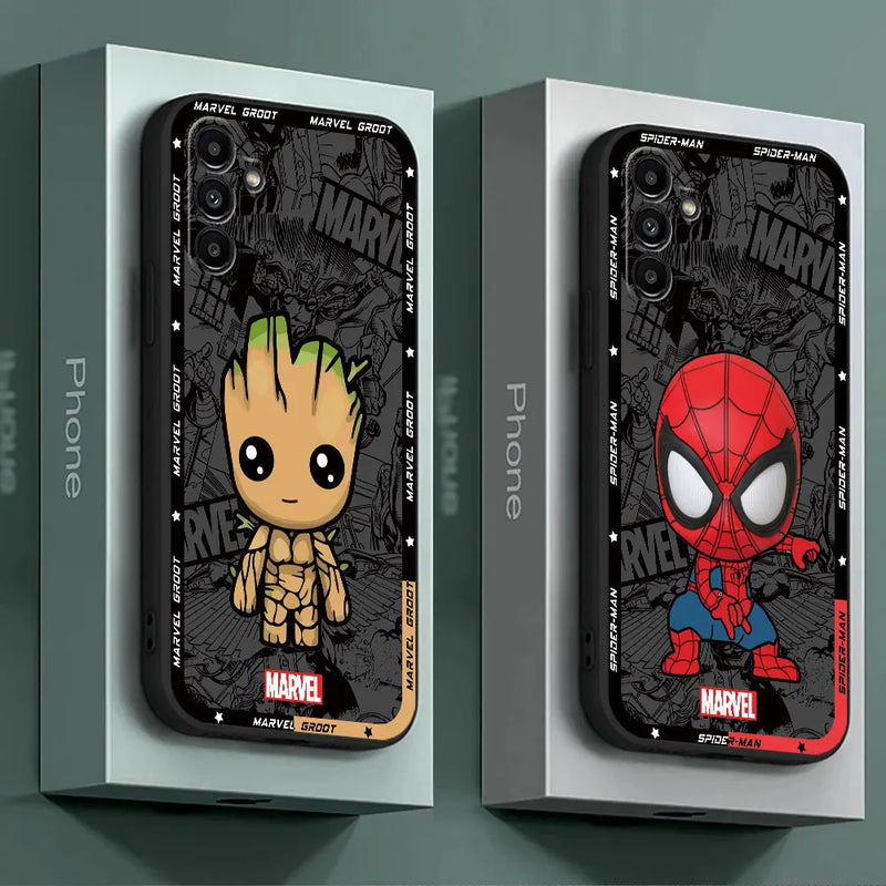 Case Samsung Super Heróis Marvel