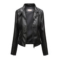 Jaqueta Feminina Slim com Gola Alta Estilo Biker - (Promoção de Inverno 2026)