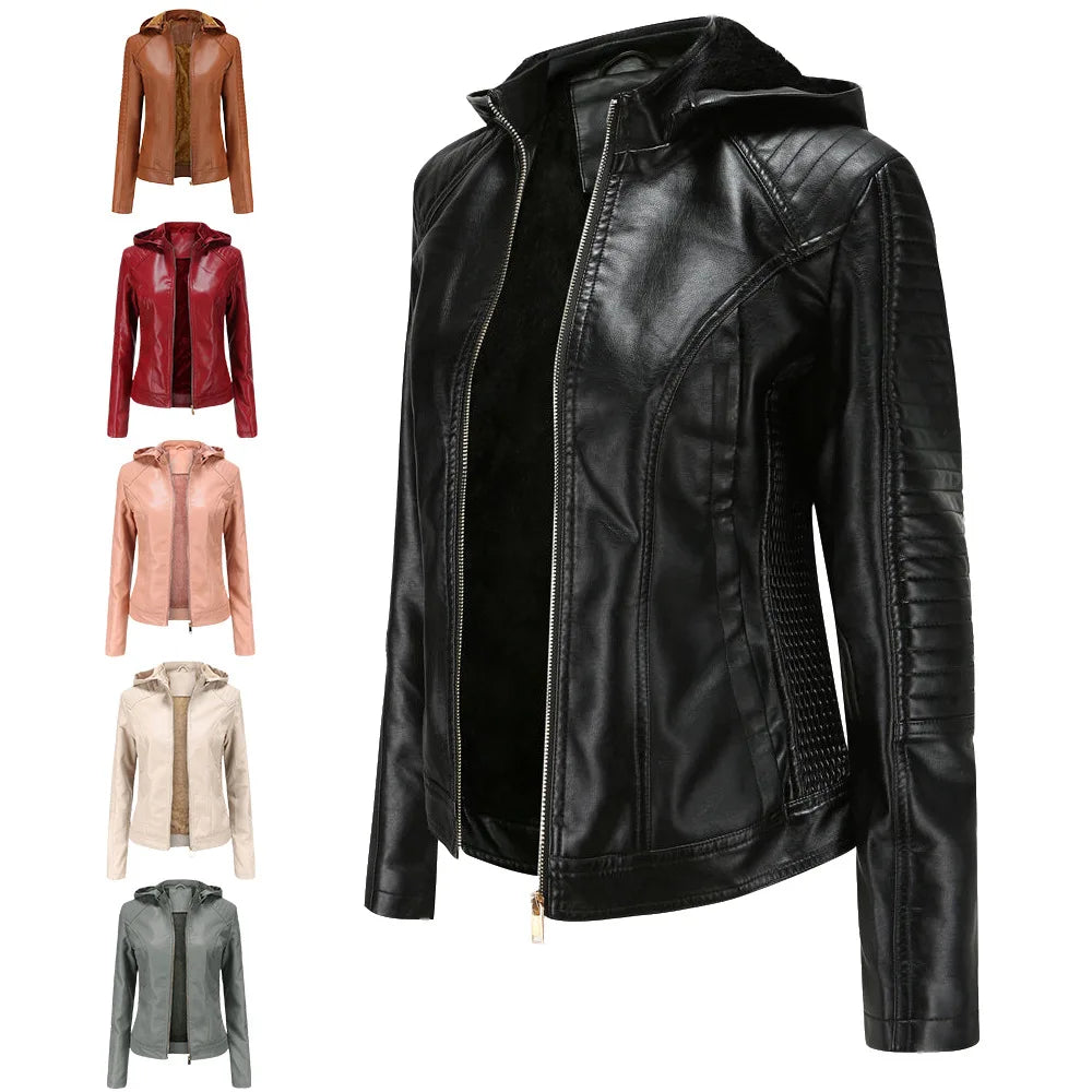 Jaqueta Feminina Oversized com Capuz de Inverno - (Promoção de Inverno 2026)