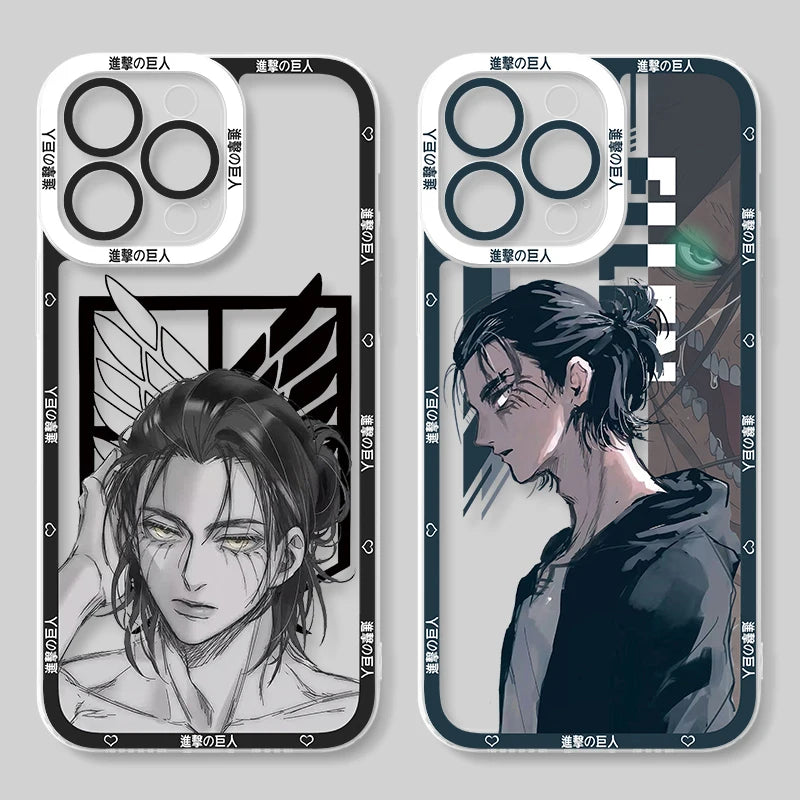 Case iPhone Attack on Titan Eren Yeger