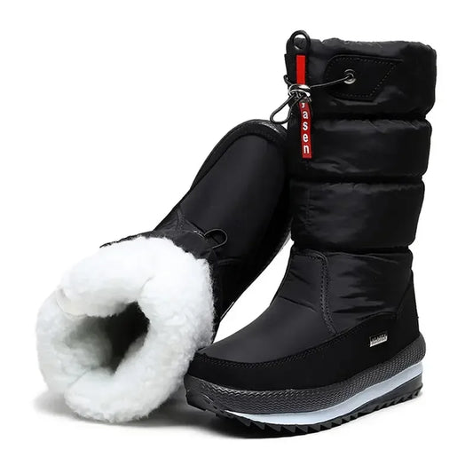 Bota Feminina Para Inverno Meio-Cano Impermeável (Promoção de Inverno 2026)