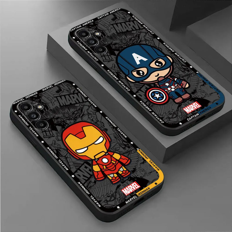 Case Samsung Super Heróis Marvel