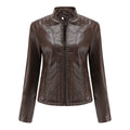 Jaqueta Feminina Estilo Biker com Zíper Luxy - (Promoção de Inverno 2026)