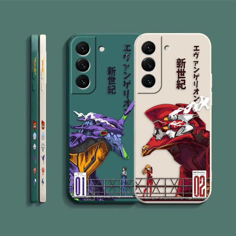 Case Samsung Evangelion EVAs Colors