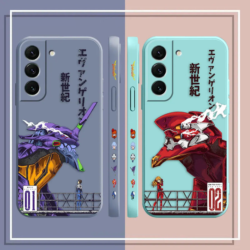 Case Samsung Evangelion EVAs Colors