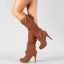 Bota Feminina Cano Alto Salto Fino (Promoção de Inverno 2026)