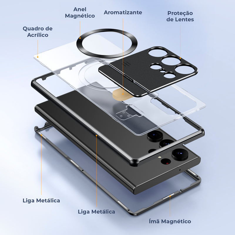 Case Samsung MagSafe com Suporte Horizontal