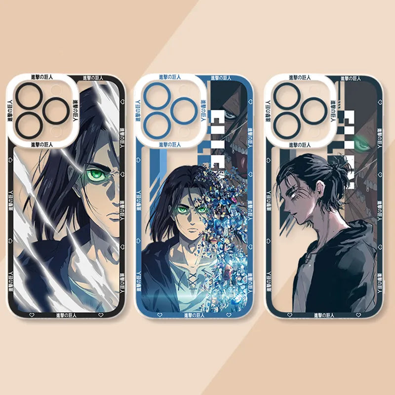 Case iPhone Attack on Titan Eren Yeger