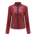 Jaqueta Feminina Estilo Biker com Zíper Luxy - (Promoção de Inverno 2026)
