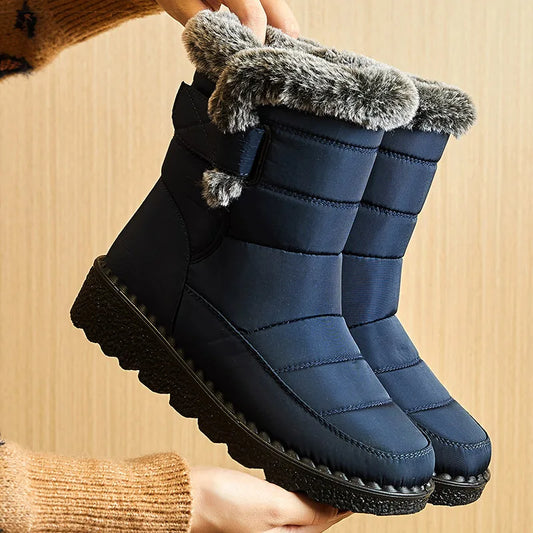 Bota Feminina Para Inverno Impermeável Salto Baixo - (Promoção de Inverno 2026)