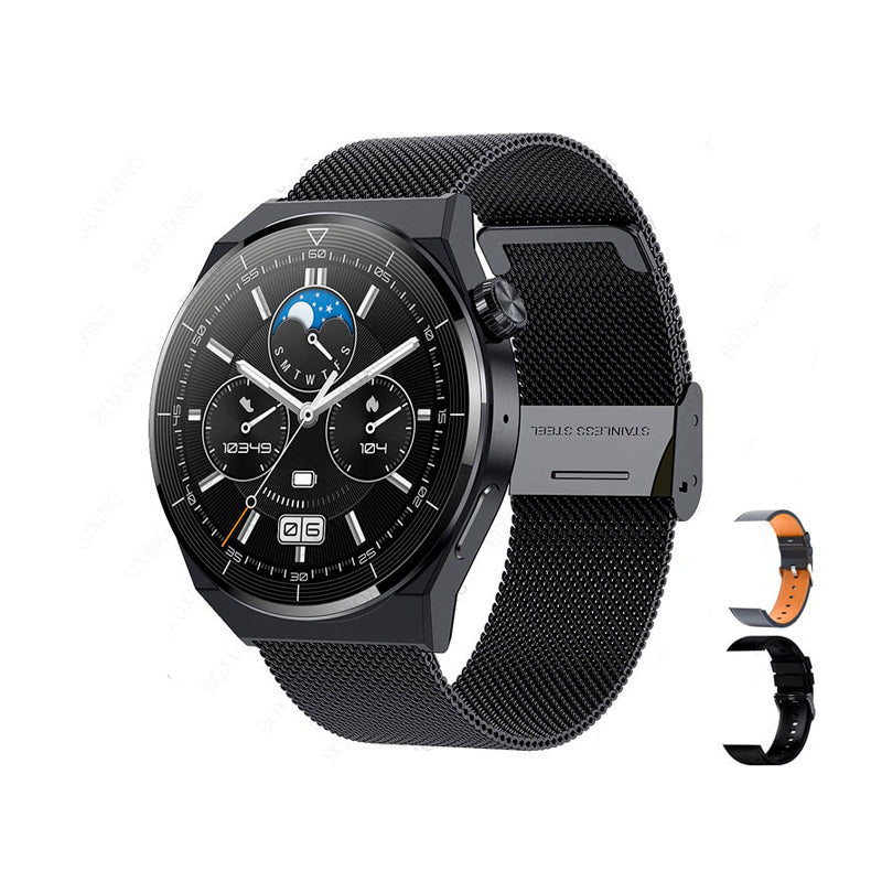 Smartwatch GTR3 PRO + 2 Pulseiras Extras