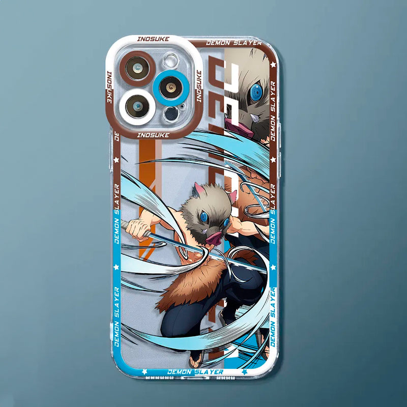 Case iPhone Demon Slayer Personagens