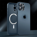 Case iPhone Vidro Temperado Fosco MagSafe Vitra Pro