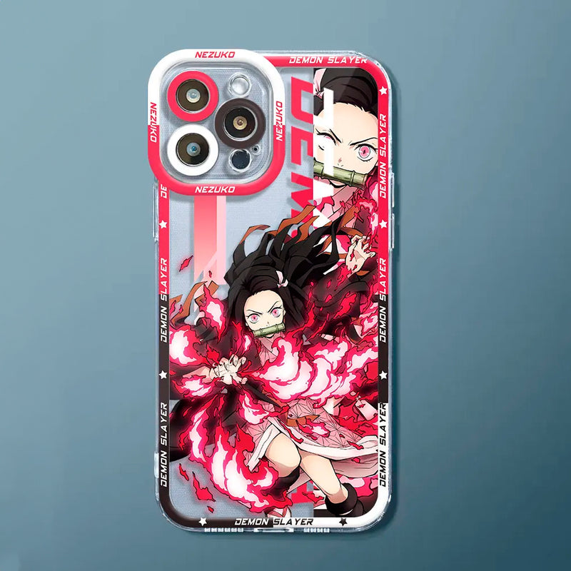 Case iPhone Demon Slayer Personagens