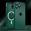 Case iPhone Vidro Temperado Fosco MagSafe Vitra Pro