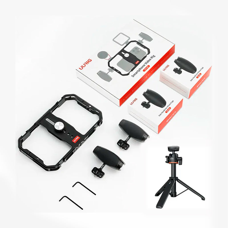 Kit de Filmagem Completo UURIG para Audiovisual