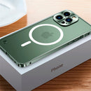 Case iPhone Metal Protect MagSafe em Liga de Alumínio