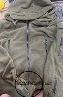 Jaqueta Masculina Tática com Capuz e Forro Fleece