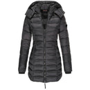 Casaco Feminino de Inverno com Capuz e Zíper - Acolhedor, Elegante e Leve - (Promoção de Inverno 2026)