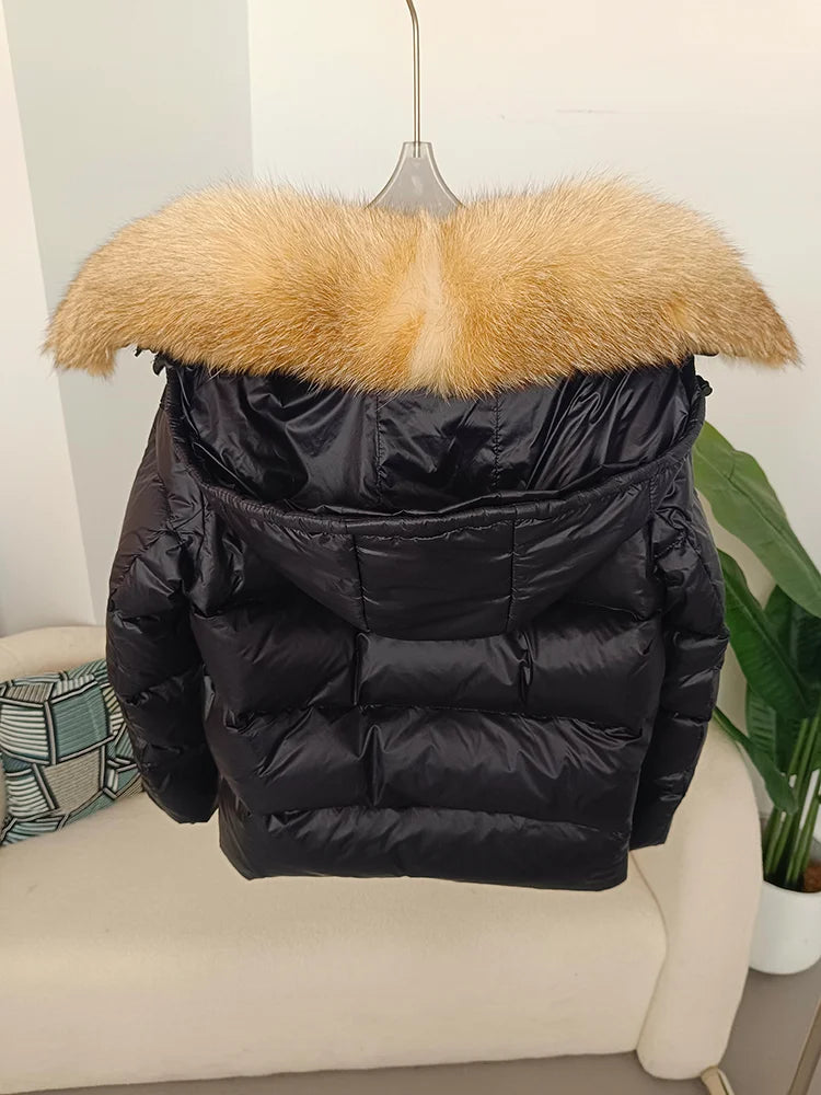 Jaqueta Curta Feminina com Gola Capuz Forro – (Promoção de Inverno 2026)