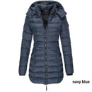Casaco Feminino de Inverno com Capuz e Zíper - Acolhedor, Elegante e Leve - (Promoção de Inverno 2026)
