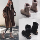 Bota Feminina Cano Curto em Camurça com Forro Solado Confortável – (Promoção de Inverno 2026)